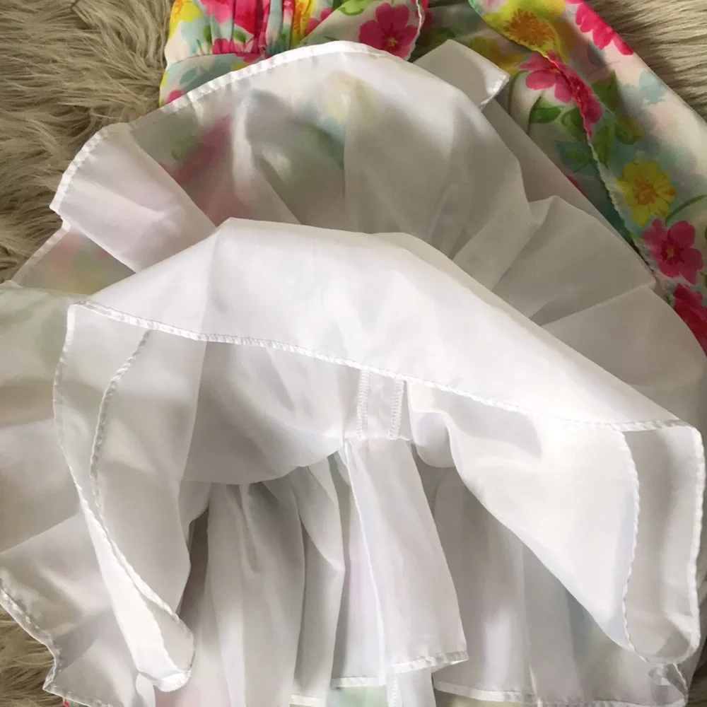 JESSICA ANN Girls Special Occasions Floral Summer Dress | 6